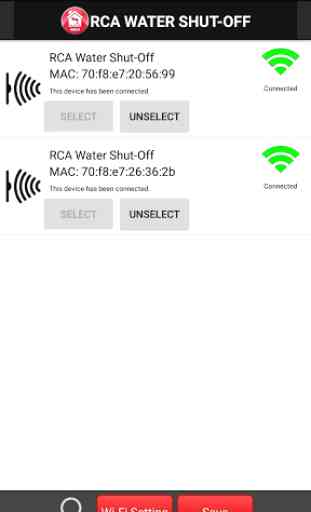 RCA Water Shut-Off 2