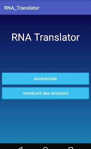 RNA Translator 1