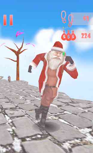 Santa Sky Dance Runner : Christmas Rush 1