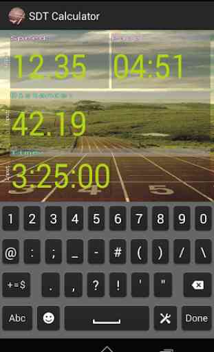 Speed Distance Time Calculator 1