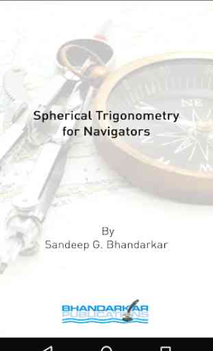 Spherical Trigonometry 1