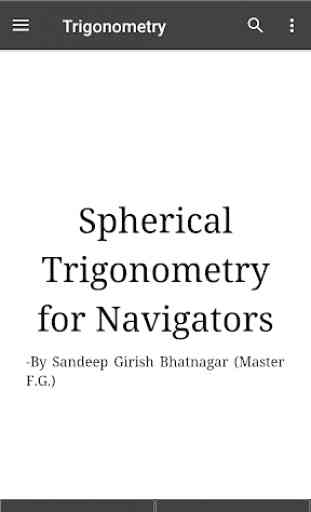 Spherical Trigonometry 2