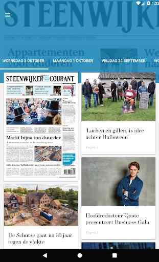 Steenwijker Courant digitale krant 1