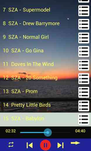 SZA songs offline high quality 3