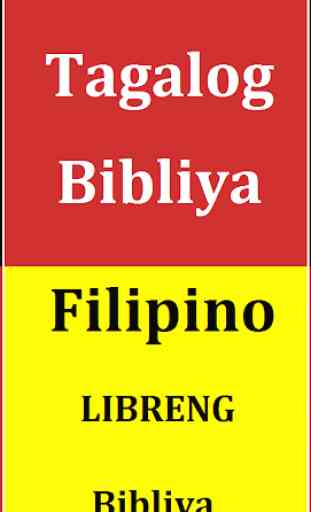 Tagalog Bible : Filipino LIBRENG Bibliya 1