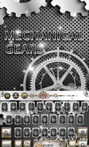 Tech Mechanical Gears keyboard 4