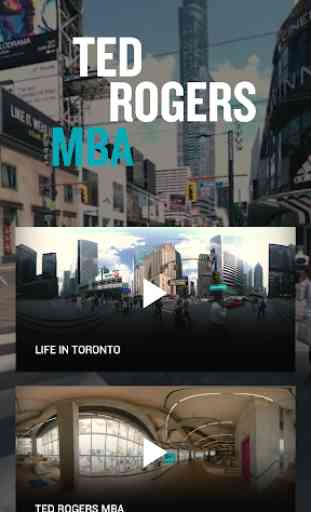 Ted Rogers MBA  - VR Experience 1