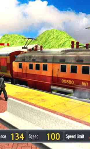 Train Simulator Free 2019 - Crossing Railroad Game 1