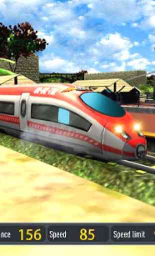 Train Simulator Free 2019 - Crossing Railroad Game 3