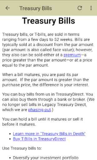 Treasury Bills, Notes & Bonds 4