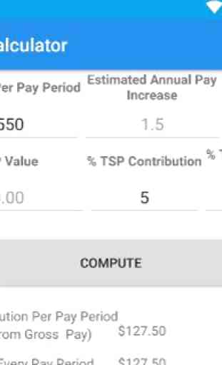 TSP Calculator Thrift Savings Plan 2