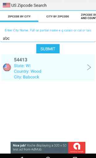USA Zipcode info Search for United States 1