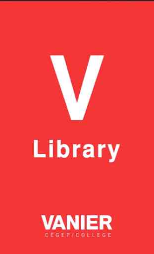 Vanier College Library App v2 1