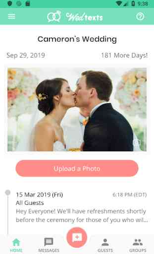 WedTexts - Wedding Texting for Wedding Guest Lists 1