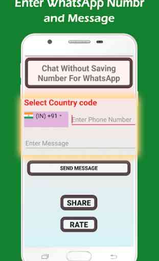 WhatsDirect Chat Without Save Number 2
