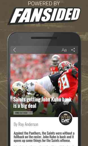 Who Dat Dish: News for New Orleans Saints Fans 2