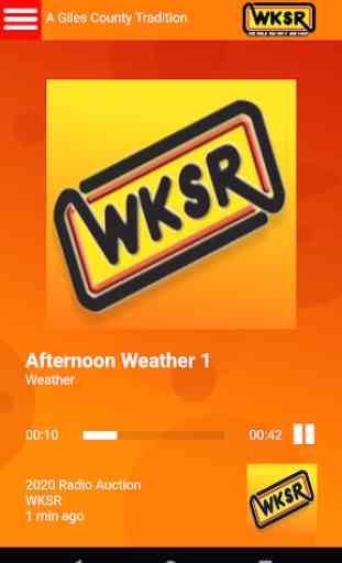 WKSR Radio 1