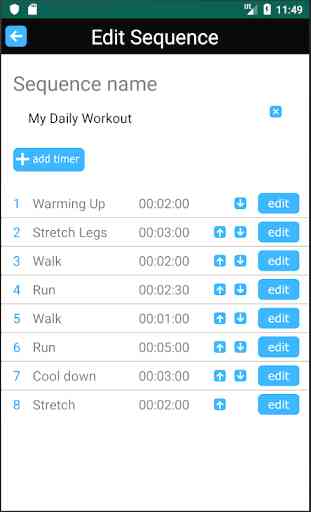 Workout Sequence Timer 2