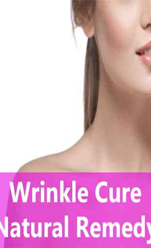 Wrinkle cure remedy 1