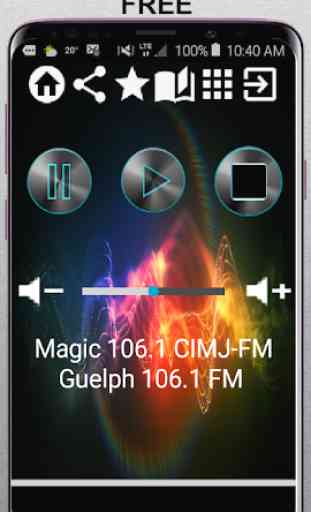 Magic 106.1 CIMJ-FM Guelph 106.1 FM CA App Radio F 1