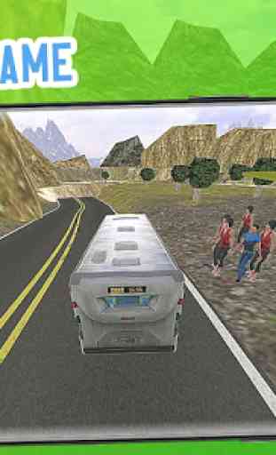 3D Bus Driver Simulator game - Bus Hill Climb 1