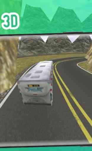 3D Bus Driver Simulator game - Bus Hill Climb 4