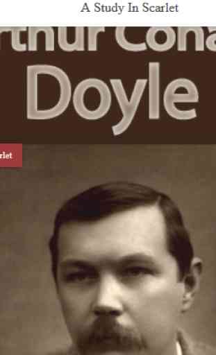 A Study in Scarlet, novel by  Arthur Conan Doyle. 4