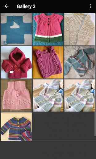 Baby Sweater Patterns Crochet 3