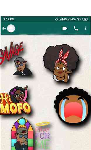 Best African Stickers - WaStickerApps 1