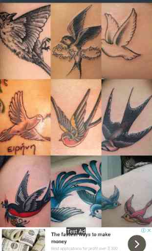 Bird Tattoo Designs 2