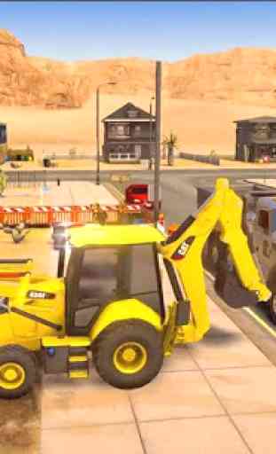 Building Construction Sim 3D - Excavator Driving 2