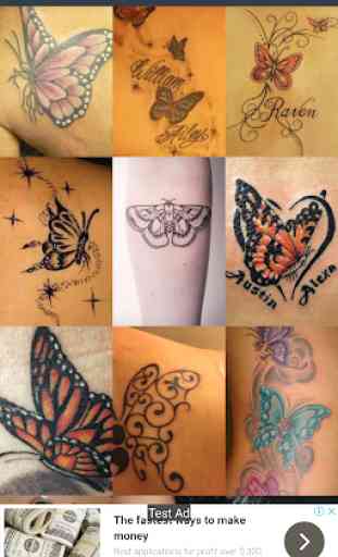 Butterfly Tattoo Pictures 2