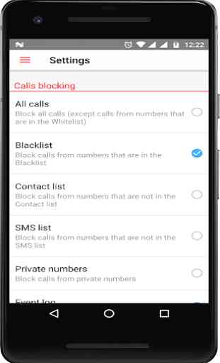 Calls Blocker - Balcklist 4