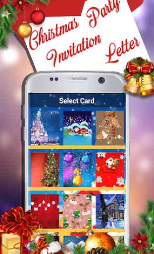 Christmas Party Invitation letter & Cards Maker 2