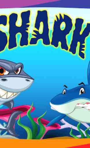 Coloring Book Sharks 1