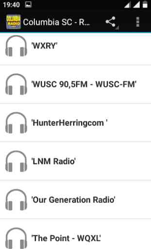 Columbia SC - Radio Stations 2