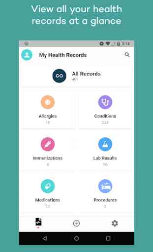 Coral Health - Control Your Medical Records 1