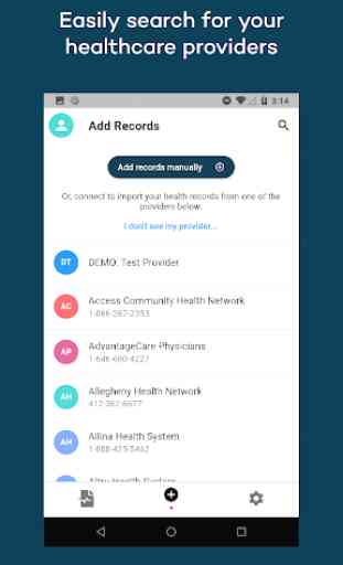Coral Health - Control Your Medical Records 2