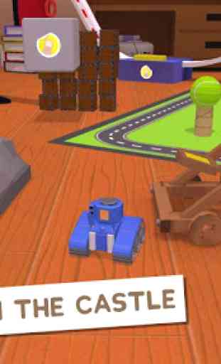Crashy Bash Boom FREE - Toy Tank Game 2