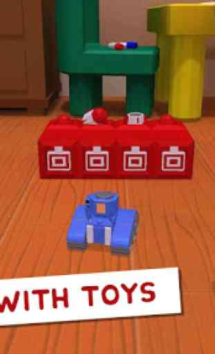 Crashy Bash Boom FREE - Toy Tank Game 3
