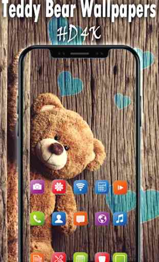 Cute Teddy Bear Wallpaper HD 4K bear backgrounds 1