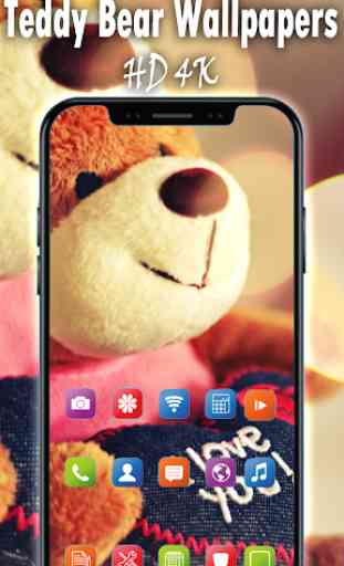 Cute Teddy Bear Wallpaper HD 4K bear backgrounds 3