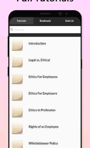 Easy Professional Ethics Tutorial 2
