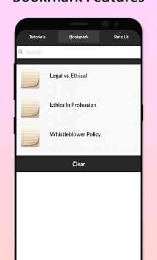 Easy Professional Ethics Tutorial 4