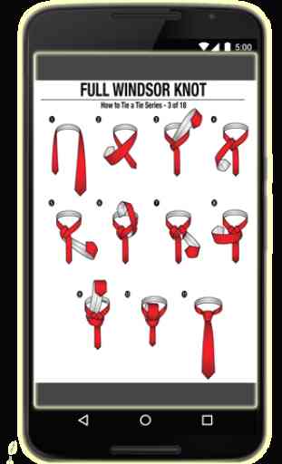 Easy Step to Tie a Tie 1