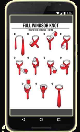 Easy Step to Tie a Tie 4