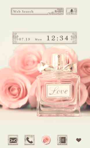 Elegant Wallpaper Rose＆Perfume Theme 1