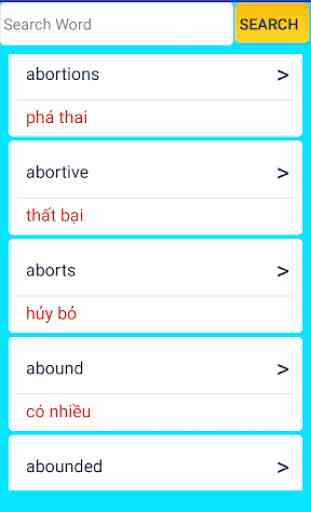 English To Vietnamese Dictionary 2