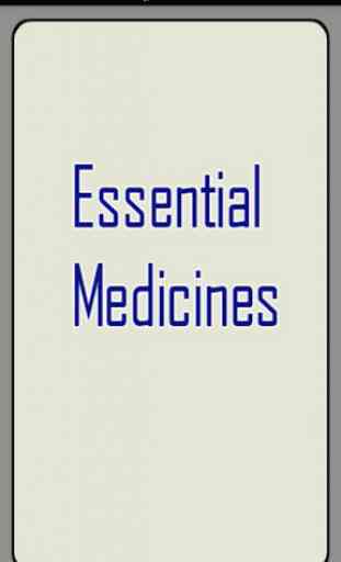 Essential Drugs List 1