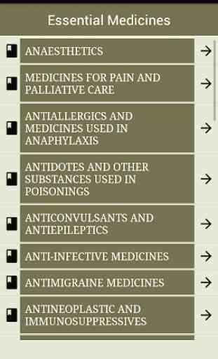 Essential Drugs List 3